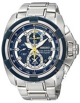 AAA 1:1 Replica Seiko-Velatura Mens Watches Blue Dial Quartz SNAE19P1 Watch