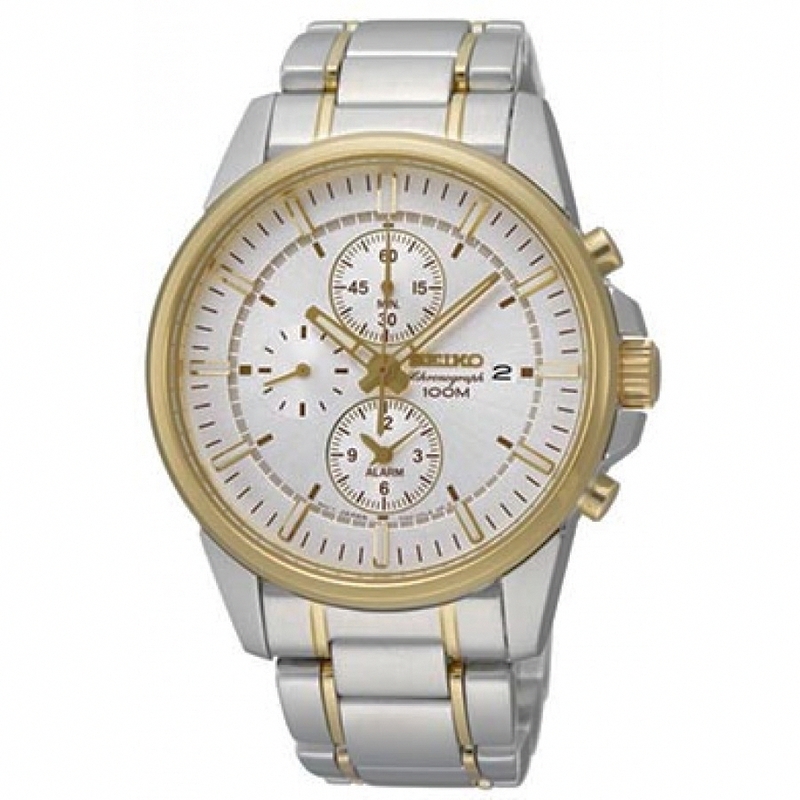 AAA 1:1 Replica Seiko-Sportura Mens Watches White Dial Quartz 42MM SNAF06P1 Watch