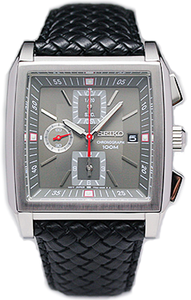 AAA 1:1 Replica Seiko-Chronograph Mens Watches Metal Dial Quartz SND765P1 Watch