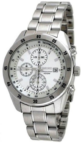 AAA 1:1 Replica Seiko Mens Watches Silver Dial Quartz SNDC41P1 Watch