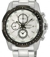 AAA 1:1 Replica Seiko-Criteria Mens Watches White Dial Quartz SNDC57P1 Watch