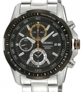 AAA 1:1 Replica Seiko-Criteria Mens Watches Black Dial Quartz SNDC65P1 Watch