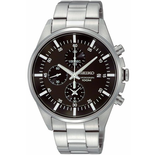 AAA 1:1 Replica Seiko Mens Watches Black Dial Quartz 40MM SNDC81P1 Watch