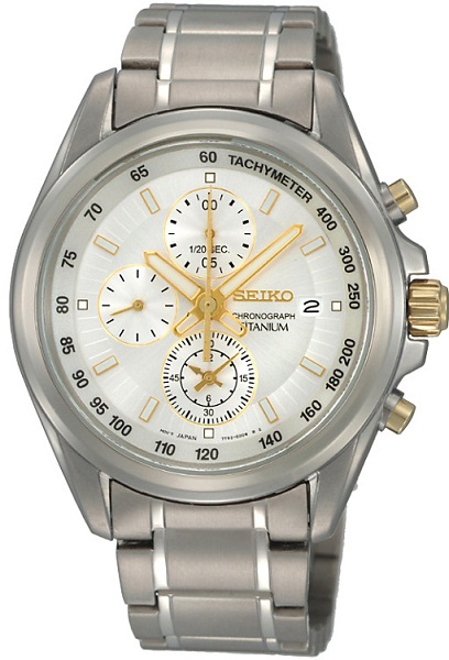 AAA 1:1 Replica Seiko-Chronograph Mens Watches Silver Dial Quartz 40MM SNDC95P1 Watch