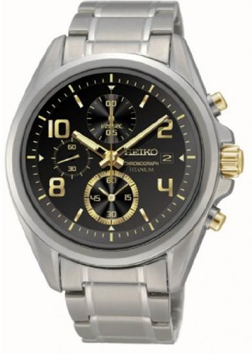 AAA 1:1 Replica Seiko Mens Watches Black Dial Quartz 42MM SNDE63P1 Watch