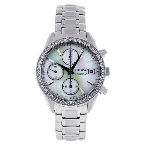 AAA 1:1 Replica Seiko-Usa Ladies Watches White Dial Quartz 35MM SNDY21 Watch