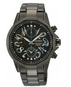 AAA 1:1 Replica Seiko-Criteria Ladies Watches Black Dial Quartz 37MM SNDY57P1 Watch