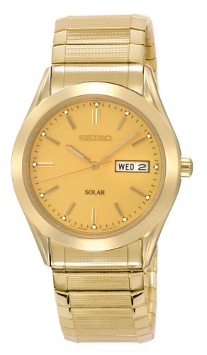 AAA 1:1 Replica Seiko Mens Watches Yellow Dial Quartz SNE058P9 Watch