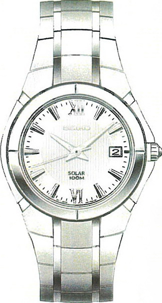 AAA 1:1 Replica Seiko Mens Watches White Dial Automatic SNE085P1 Watch
