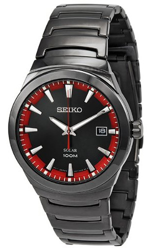 AAA 1:1 Replica Seiko-Usa Mens Watches Black Dial Solar 40MM SNE251 Watch