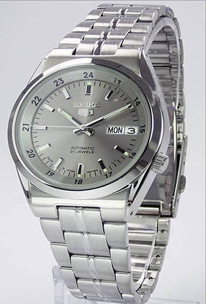AAA 1:1 Replica Seiko-5 Mens Watches Silver Dial Automatic SNK561J1 Watch