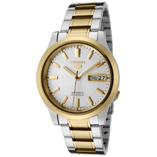 AAA 1:1 Replica Seiko-5 Mens Watches White Dial Automatic 37MM SNK790K1 Watch