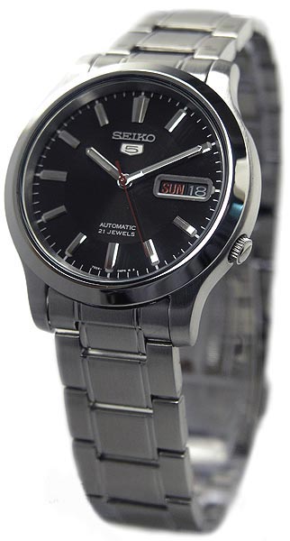 AAA 1:1 Replica Seiko-5 Mens Watches Black Dial automatic SNK795K1 Watch