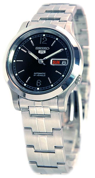 AAA 1:1 Replica Seiko-5 Mens Watches Black Dial automatic SNK799K1 Watch