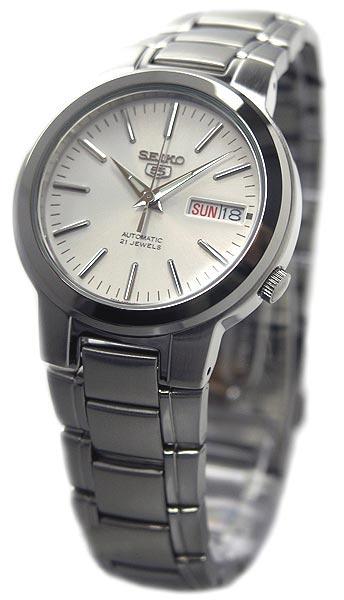 AAA 1:1 Replica Seiko-5 Mens Watches White Dial automatic SNKA01K1 Watch