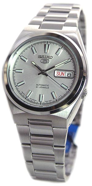 AAA 1:1 Replica Seiko-5 Mens Watches Silver Dial automatic SNKC49J1 Watch