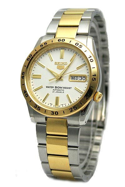 AAA 1:1 Replica Seiko-5 Mens Watches White Dial Automatic SNKE04J1 Watch