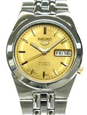 AAA 1:1 Replica Seiko-5 Mens Watches Gold Dial Automatic SNKE19J1 Watch
