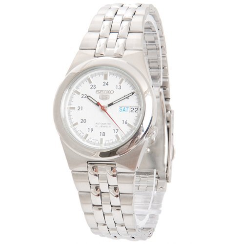 AAA 1:1 Replica Seiko-5 Mens Watches White Dial Automatic SNKE27J1 Watch