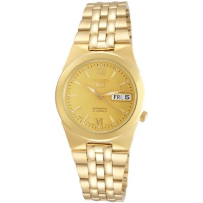 AAA 1:1 Replica Seiko-5 Mens Watches Gold Dial Automatic 42MM SNKE46J1 Watch