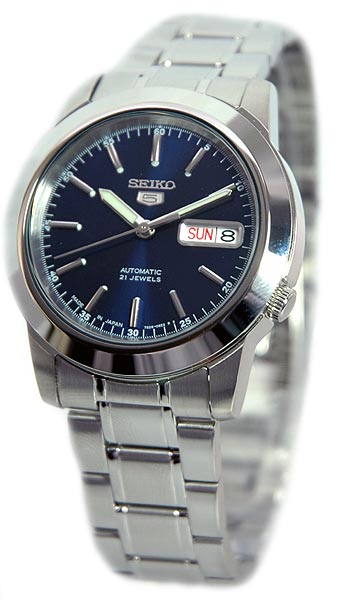 AAA 1:1 Replica Seiko-5 Mens Watches Blue Dial automatic SNKE51J1 Watch