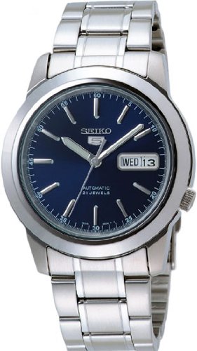 AAA 1:1 Replica Seiko Mens Watches Blue Dial Automatic 40MM SNKE51K1 Watch