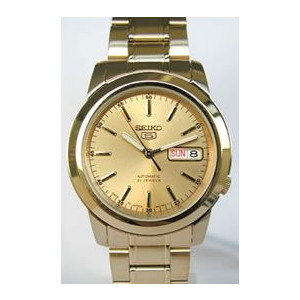 AAA 1:1 Replica Seiko-5 Mens Watches Gold Dial Automatic 40MM SNKE56J1 Watch