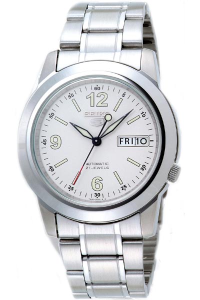 AAA 1:1 Replica Seiko-5-Sports Mens Watches White Dial Quartz 38MM SNKE57K1 Watch