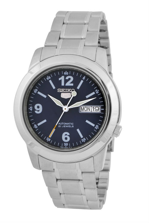 AAA 1:1 Replica Seiko-5 Mens Watches Blue Dial Automatic 38MM SNKE61K1 Watch