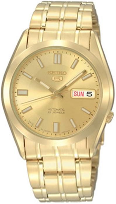 AAA 1:1 Replica Seiko-5 Mens Watches Gold Dial Automatic 38MM SNKE92J1 Watch