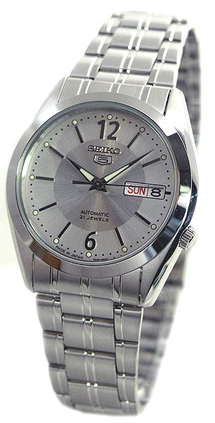 AAA 1:1 Replica Seiko-5 Mens Watches Silver Dial automatic SNKE97J1 Watch
