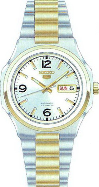 AAA 1:1 Replica Seiko-5 Mens Watches White Dial Automatic SNKK62J1 Watch