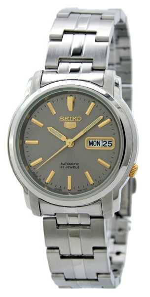 AAA 1:1 Replica Seiko Mens Watches Gray Dial Automatic 38MM SNKK67J1 Watch