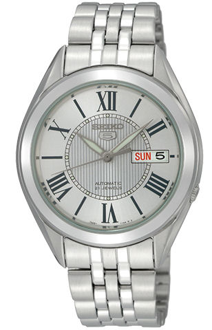 AAA 1:1 Replica Seiko-5 Mens Watches Silver Dial Automatic 38MM SNKL29K1 Watch