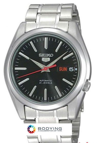 AAA 1:1 Replica Seiko-5-Sports Mens Watches Black Dial Automatic 36MM SNKL45J1 Watch