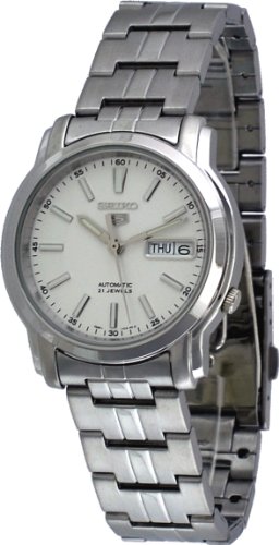 AAA 1:1 Replica Seiko-5 Mens Watches White Dial Automatic 38MM SNKL75K1 Watch