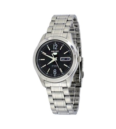 AAA 1:1 Replica Seiko-5 Mens Watches Black Dial Automatic 38MM SNKM57K1 Watch