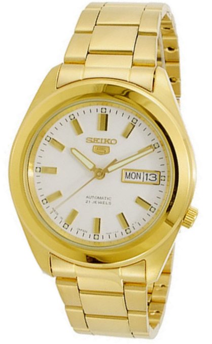AAA 1:1 Replica Seiko-5 Mens Watches White Dial Quartz 39MM SNKM72J1 Watch