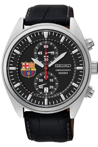 AAA 1:1 Replica Seiko Mens Watches Black Dial Quartz 43MM SNN269P1 Watch