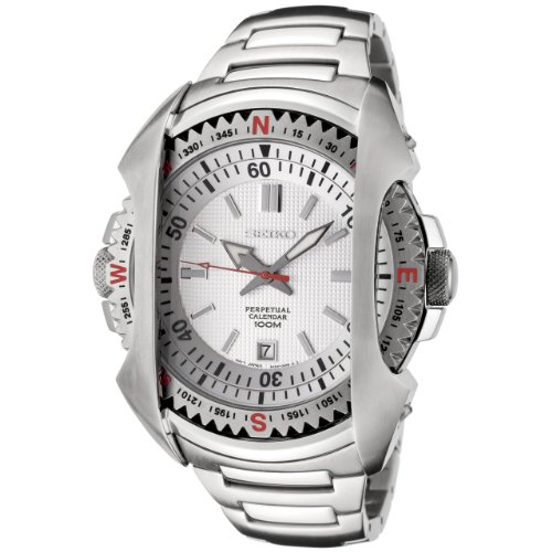 AAA 1:1 Replica Seiko Mens Watches Silver Dial Japanese quartz 45MM SNQ087 Watch