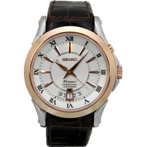 AAA 1:1 Replica Seiko-Premier Mens Watches Silver Dial Quartz 40MM SNQ126J1 Watch