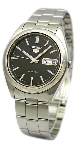 AAA 1:1 Replica Seiko-5 Mens Watches Black Dial Automatic SNX113K1 Watch