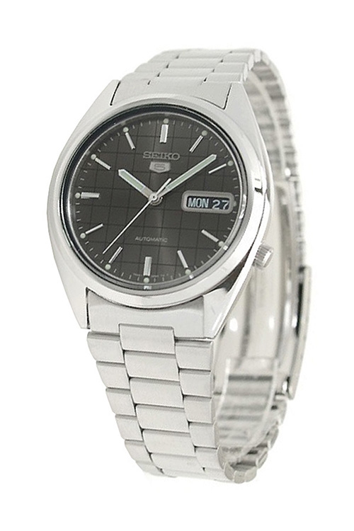 AAA 1:1 Replica Seiko-5 Mens Watches Black Dial Automatic 38MM SNXF07K1 Watch