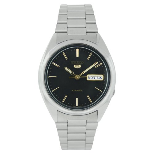 AAA 1:1 Replica Seiko Mens Watches Black Dial Automatic 37MM SNXG53K1 Watch