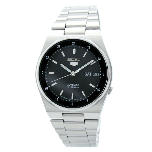 AAA 1:1 Replica Seiko-5 Mens Watches Black Dial Automatic 37MM SNXM19J5 Watch