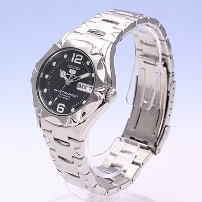 AAA 1:1 Replica Seiko-5-Sports Mens Watches Black Dial Automatic 40MM SNZ453J1 Watch