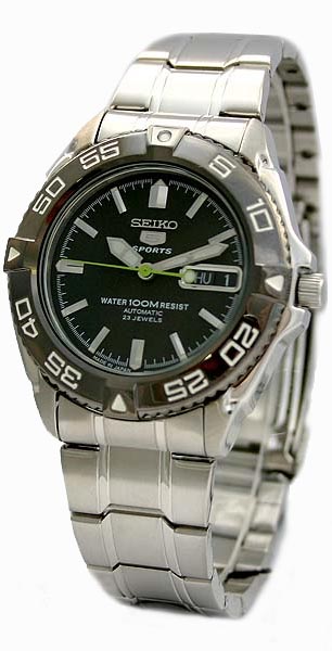 AAA 1:1 Replica Seiko-5 Mens Watches Black Dial automatic SNZB23J1 Watch