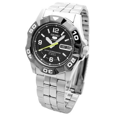 AAA 1:1 Replica Seiko-5-Sports Mens Watches Black Dial Automatic 41.5MM SNZE59J1 Watch