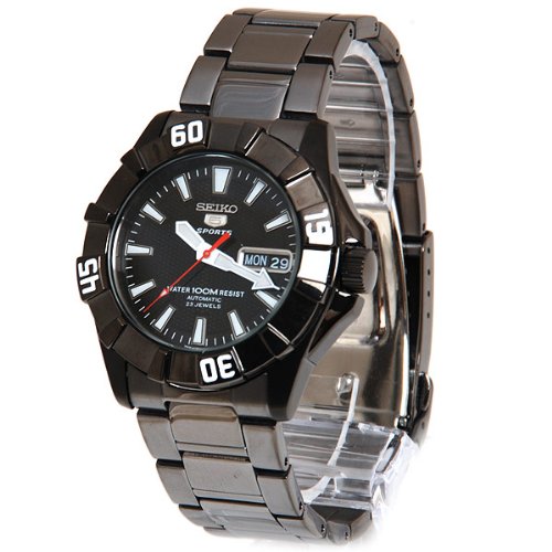 AAA 1:1 Replica Seiko Mens Watches Black Dial Automatic self wind 43MM SNZF63K1 Watch