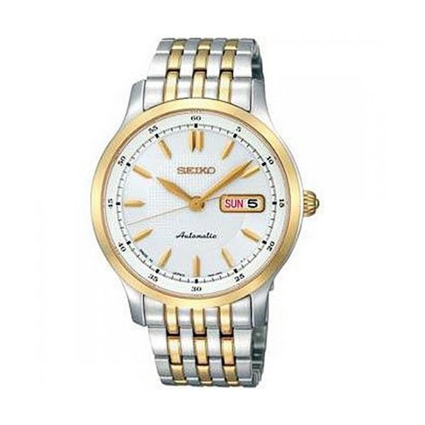 AAA 1:1 Replica Seiko Mens Watches White Dial Automatic 45MM SNZH34K1 Watch